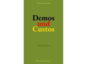 9783689180003 - Demos und Custos - Thomas Klinger Kartoniert (TB)