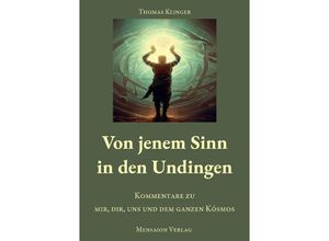 9783689180034 - Von jenem Sinn in den Undingen - Thomas Klinger Kartoniert (TB)