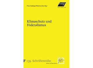 9783700323037 - Klimaschutz und Föderalismus Kartoniert (TB)