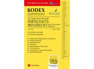 9783700784227 - KODEX Wirtschaftsprivatrecht Klagenfurt 2023 - inkl App Kartoniert (TB)