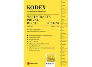 9783700784234 - KODEX Wirtschaftsprivatrecht 2023 24 - inkl App Kartoniert (TB)