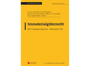 9783700788041 - Immaterialgüterrecht (Skriptum) - Bd II - Clemens Thiele Claudia Seiser Gerwin Haybäck Kartoniert (TB)