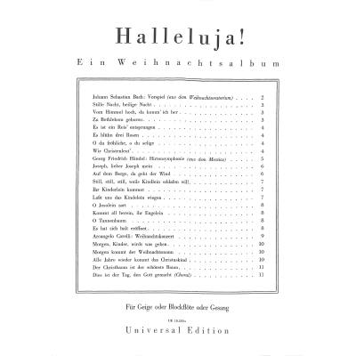 9783702425326 - Halleluja ein Weihnachtsalbum