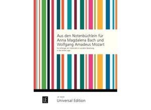 9783702426286 - Aus den Notenbüchlein für Anna Magdalena Bach und Wolfgang Amadeus Mozart Geheftet