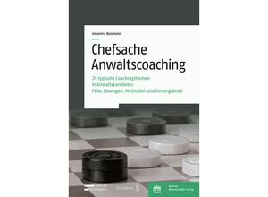 9783704688972 - Chefsache Anwaltscoaching - Johanna Busmann Gebunden