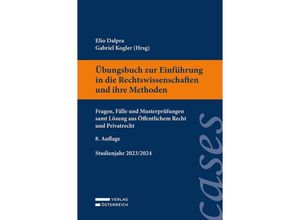 9783704692597 - Übungsbuch zur Einführung in die Rechtswissenschaften und ihre Methoden Kartoniert (TB)