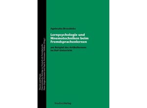 9783706544221 - Lernpsychologie und Mnemotechniken beim Fremdsprachenlernen - Agnieszka Brzezinska Kartoniert (TB)