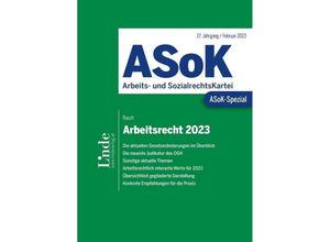 9783707347326 - ASoK-Spezial   ASoK-Spezial Arbeitsrecht 2023 - Thomas Rauch Kartoniert (TB)