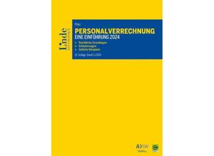 9783707348262 - Personalverrechnung eine Einführung 2024 - Irina Prinz Kartoniert (TB)