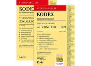 9783707349832 - KODEX-Paket Studienausgabe Arbeits- und Sozialrecht 2024 Kartoniert (TB)