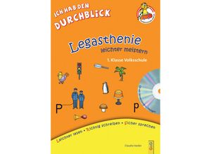 9783707419009 - Legasthenie leichter meistern - 1 Klasse Volksschule m Audio-CD - Claudia Haider Kartoniert (TB)