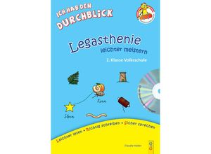 9783707419795 - Legasthenie leichter meistern   Legasthenie leichter meistern - 2 Klasse Volksschule mit CD - Claudia Haider Kartoniert (TB)