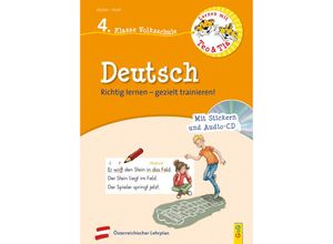 9783707422030 - Lernen mit Teo und Tia   Lernen mit Teo und Tia Deutsch - 4 Klasse Volksschule m Audio-CD - Erika Stoifl Verena Müller Kartoniert (TB)