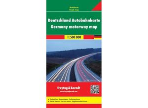 9783707909517 - Freytag & Berndt Autokarte Deutschland Autobahnkarte  Alemania mapa de autopistas Duitsland wegenkaart  Germany motorway map Allemagne Carte dautoroute  Carta autostradale della Germania Karte (im Sinne von Landkarte)