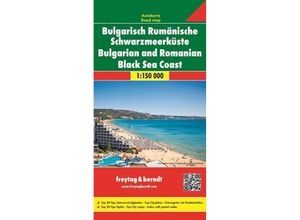 9783707914481 - Bulgarisch Rumänische Schwarzmeerküste  Bulgarian and Romanian Black Sea Coast Karte (im Sinne von Landkarte)