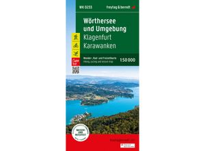 9783707919400 - Wörthersee und Umgebung Wander- Rad- und Freizeitkarte 150000 freytag & berndt WK 0233 Karte (im Sinne von Landkarte)