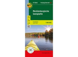 9783707920031 - Mecklenburgische Seenplatte Erlebnisführer 1180000 freytag & berndt EF 0046 Karte (im Sinne von Landkarte)