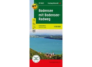 9783707920055 - Erlebnisführer   EF 0021   Bodensee mit Bodensee-Radweg Erlebnisführer 1130000 freytag & berndt EF 0021 Karte (im Sinne von Landkarte)