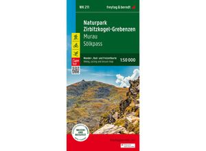 9783707920536 - Naturpark Zirbitzkogel-Grebenzen Wander- Rad- und Freizeitkarte 150000 freytag & berndt WK 211 Karte (im Sinne von Landkarte)