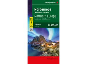 9783707921892 - freytag & berndt Auto + Freizeitkarten   AK 2001-23   Nordeuropa Straßenkarte 12000000 freytag & berndt Karte (im Sinne von Landkarte)