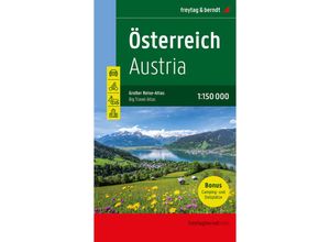 9783707922004 - Österreich Autoatlas 1150000 freytag & berndt Gebunden