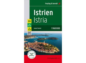 9783707922028 - Istrien Straßen- und Freizeitkarte 1160000 freytag & berndt Karte (im Sinne von Landkarte)