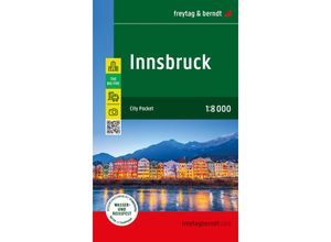 9783707922158 - Innsbruck Stadtplan 18000 freytag & berndt Karte (im Sinne von Landkarte)