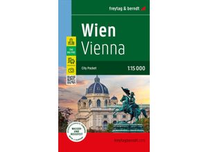 9783707922318 - Wien Stadtplan 115000 freytag & berndt Karte (im Sinne von Landkarte)