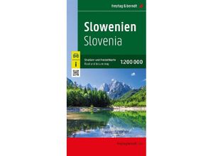 9783707922370 - Slowenien Straßen- und Freizeitkarte 1200000 freytag & berndt Karte (im Sinne von Landkarte)