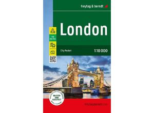 9783707922417 - London Stadtplan 110000 freytag & berndt Karte (im Sinne von Landkarte)