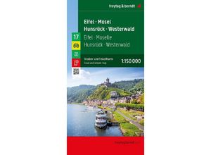 9783707922493 - Eifel - Mosel - Hunsrück - Westerwald Straßen- und Freizeitkarte 1150000 freytag & berndt Karte (im Sinne von Landkarte)