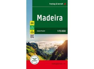 9783707922608 - Madeira Straßen- und Freizeitkarte 175000 freytag & berndt Karte (im Sinne von Landkarte)