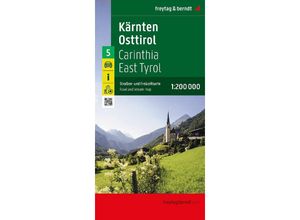 9783707923131 - Kärnten - Osttirol Straßen- und Freizeitkarte 1200000 freytag & berndt Karte (im Sinne von Landkarte)