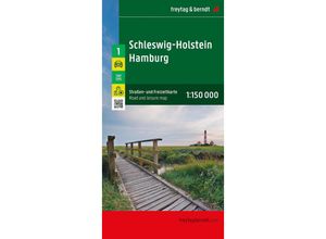 9783707923193 - Schleswig-Holstein - Hamburg Straßen- und Freizeitkarte 1150000 freytag & berndt Karte (im Sinne von Landkarte)