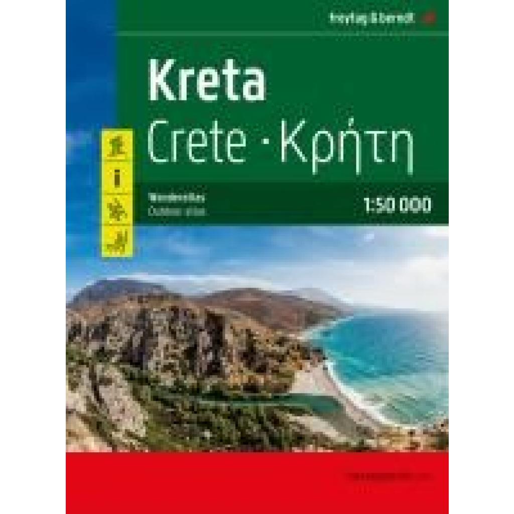 9783707923643 - Kreta Wanderatlas 150000 freytag & berndt