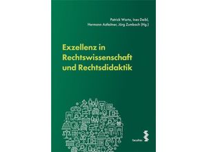 9783708923864 - Exzellenz in Rechtswissenschaft und Rechtsdidaktik Kartoniert (TB)