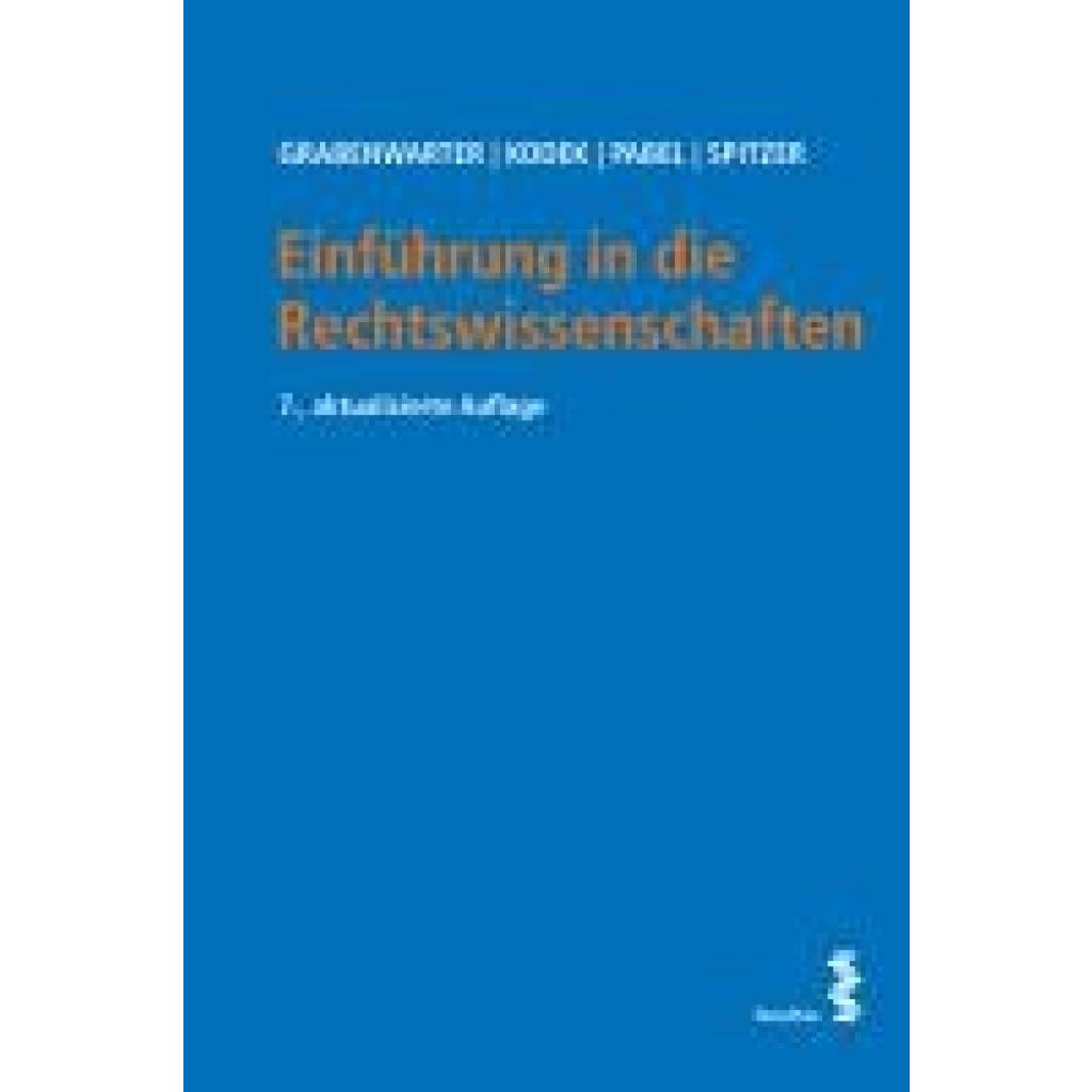 9783708925080 - Grabenwarter Christoph Einführung in die Rechtswissenschaften