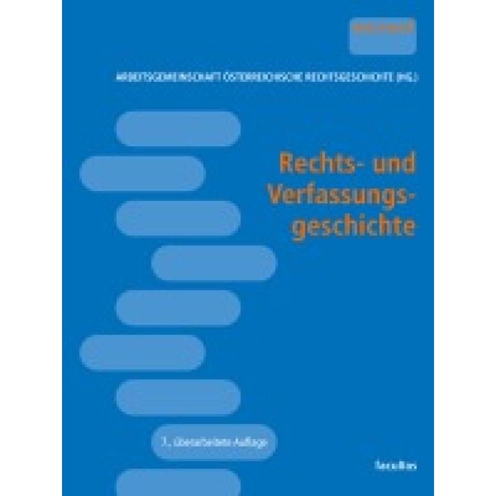 9783708925516 - Rechts- und Verfassungsgeschichte