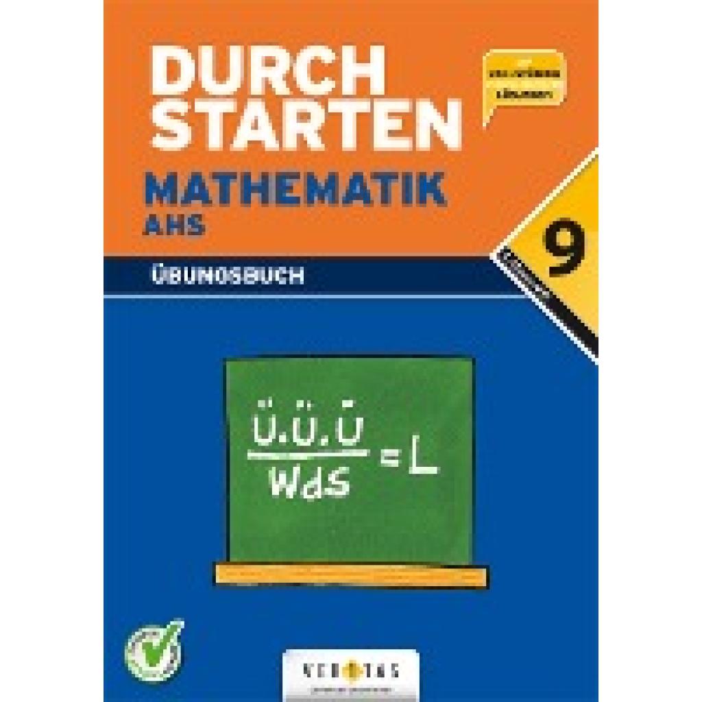 9783710121265 - Denninger Mone Durchstarten - Mathematik 9 Schulstufe - AHS