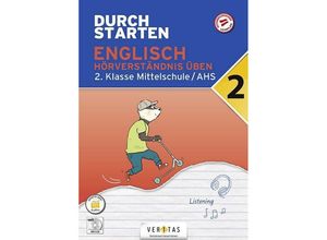 9783710137846 - Durchstarten Englisch 2 Klasse Mittelschule AHS Hörverständnis üben m 1 Audio-CD - Durchstarten - Englisch Mittelschule AHS - 2 Klasse Kartoniert (TB)