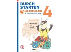 9783710148880 - Durchstarten Ausgerechnet mit Diego! Mathematik 4 Klasse Volksschule - Durchstarten - Volksschule - 4 Klasse Kartoniert (TB)