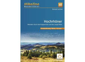 9783711100818 - Hikeline Wanderführer   Wanderführer Hochrhöner - Konrad Lechner Kartoniert (TB)