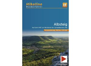 9783711101327 - Hikeline Wanderführer   Albsteig Kartoniert (TB)