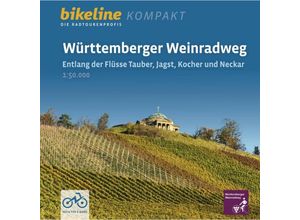 9783711101570 - bikeline Radtourenbuch kompakt   Württemberger Weinradweg Kartoniert (TB)