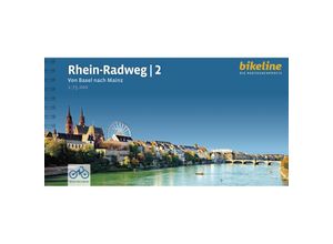 9783711101884 - Bikeline Radtourenbücher   Rhein-Radweg   Rhein-Radweg Teil 2 Kartoniert (TB)