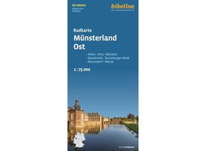 9783711101921 - Radkarte Münsterland Ost (RK-NRW02) Karte (im Sinne von Landkarte)