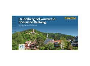 9783711102096 - Heidelberg-Schwarzwald-Bodensee-Radweg Kartoniert (TB)