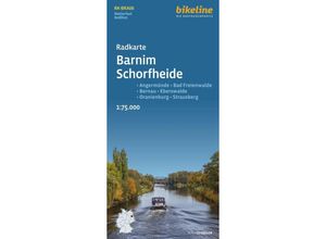 9783711102249 - Radkarte Barnim Schorfheide (RK-BRA06) Karte (im Sinne von Landkarte)