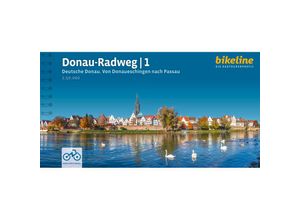 9783711102287 - Donauradweg   Donau-Radweg 1 Kartoniert (TB)