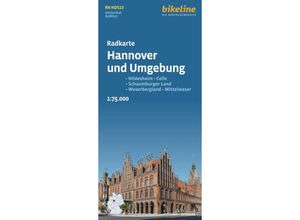 9783711102324 - Radkarte Hannover und Umgebung (RK-NDS13) Karte (im Sinne von Landkarte)